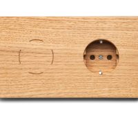 Silvaluxe massief houten schakelmateriaal