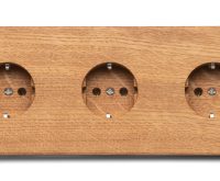 Silvaluxe massief houten schakelmateriaal