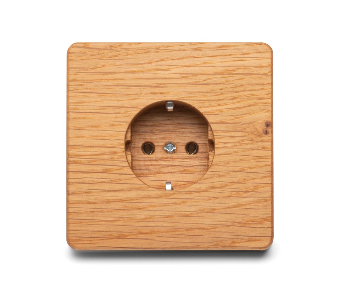 Silvaluxe massief houten schakelmateriaal